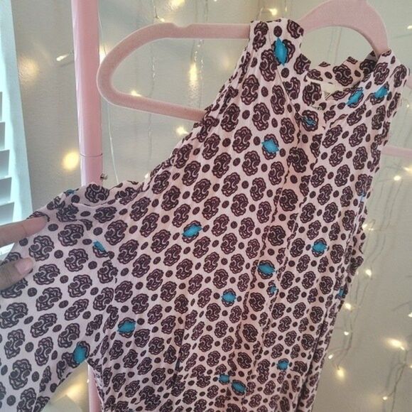 Maje Ralinka Printed Cold-Shoulder Dress - Picture 3 of 8